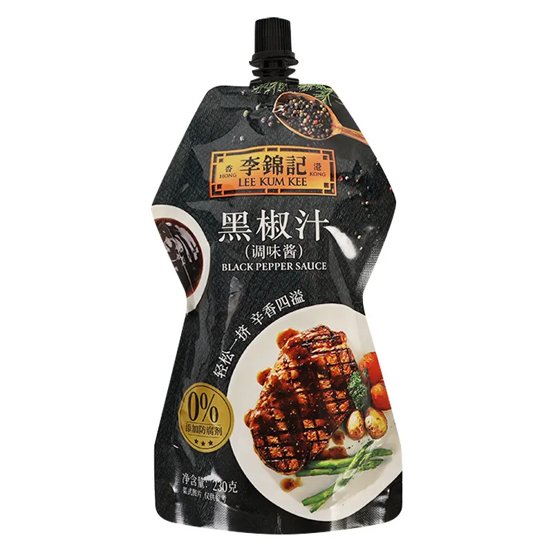 Black Pepper Sauce 230g – Versatile Seasoning for Pasta, Steaks & Grilled Meats, Savory Condiment